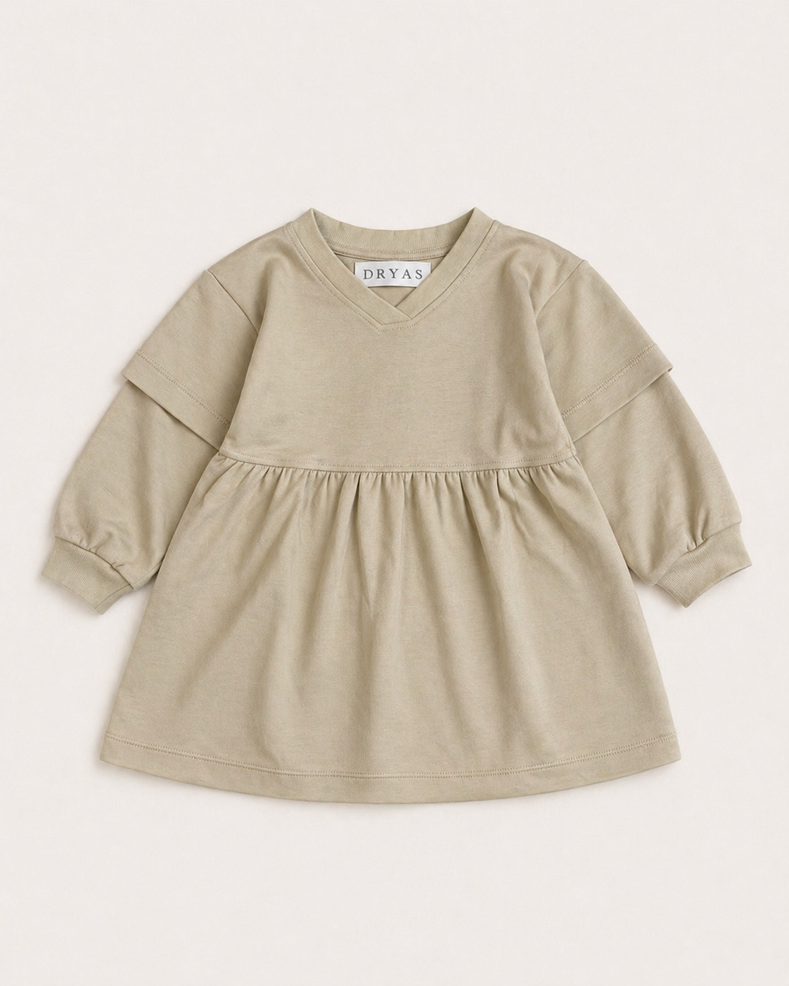 Softline Dress in Willow Bark
