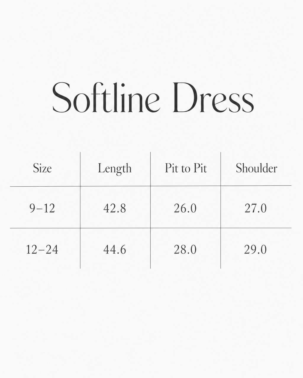 Softline Dress in Soft Chalk