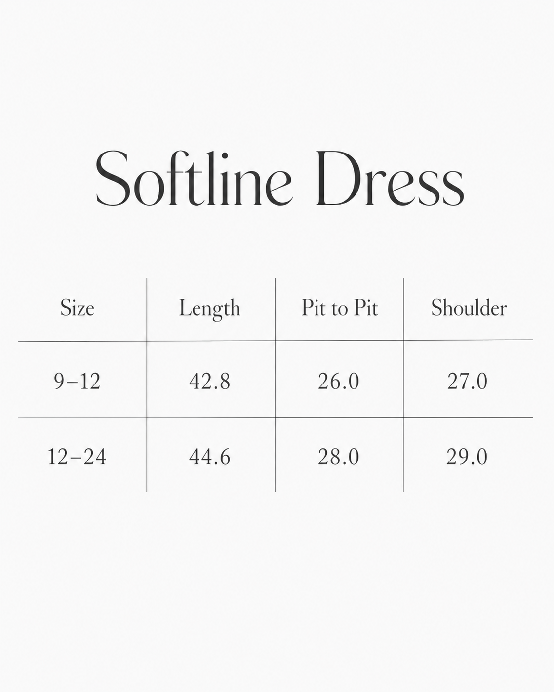 Softline Dress in Soft Chalk